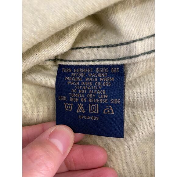 Freedom Foundry Men's XL Green Speckled Button Up Flannel Shacket - Picture 4 of 6